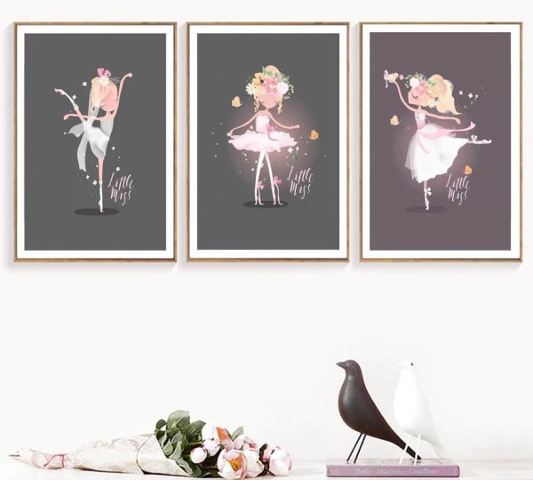 Постеры на стену для девочек