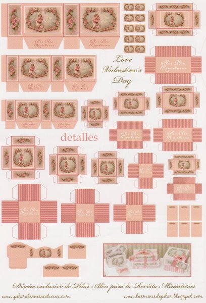 Миниатюрные этикетки для кукол