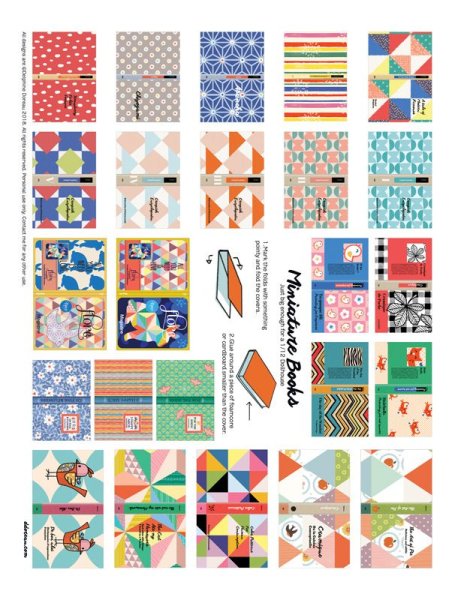 Распечатки для кукол книги