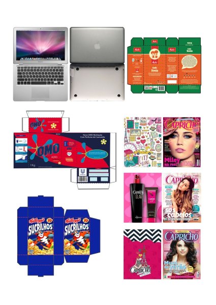 Распечатка вещей для кукол