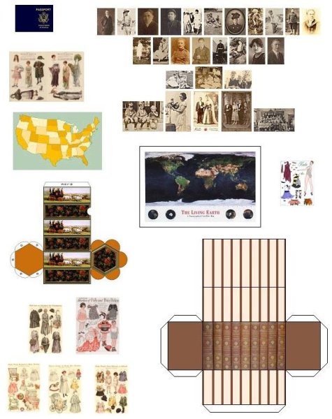 Миниатюры для кукол печать