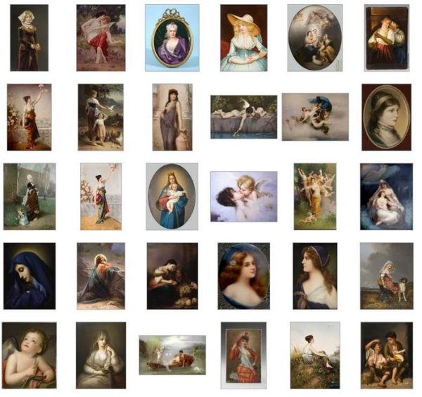 Картина кукла