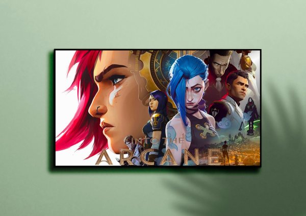 Джинкс аркейн 4к