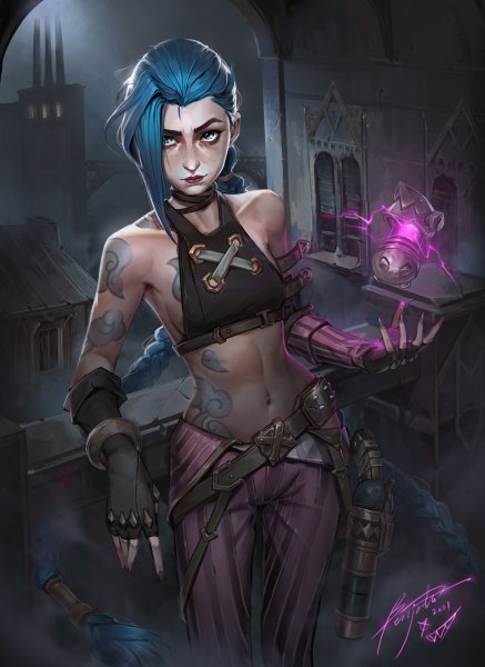 Arcane League of Legends Постер Netflix