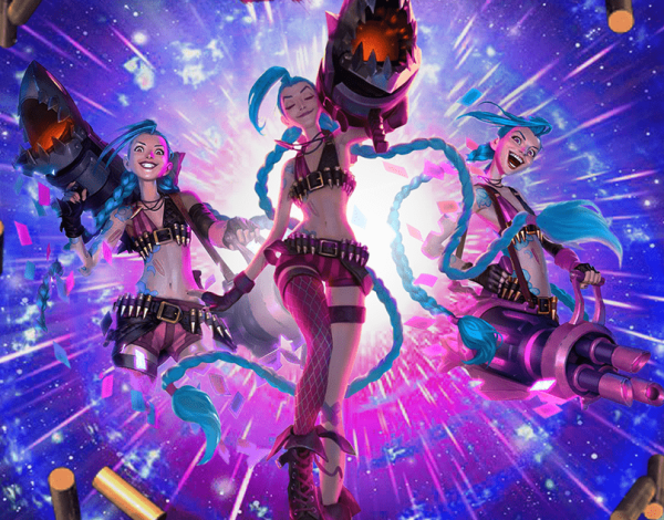 Постеры Джинкс лига легенд