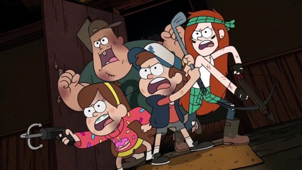 Картинки граффити Фолс