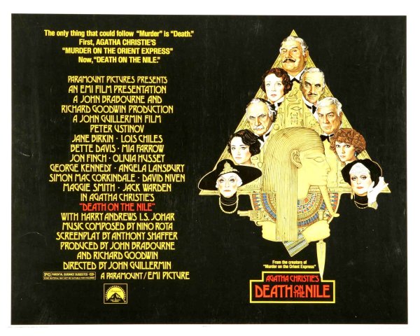 Смерть на Ниле фильм 1978 Постер