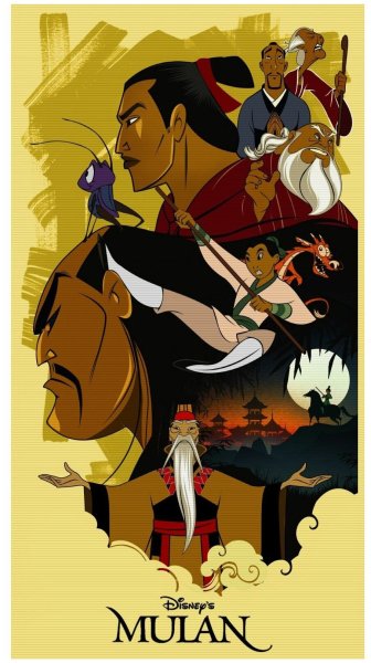 Мулан мультфильм 1998