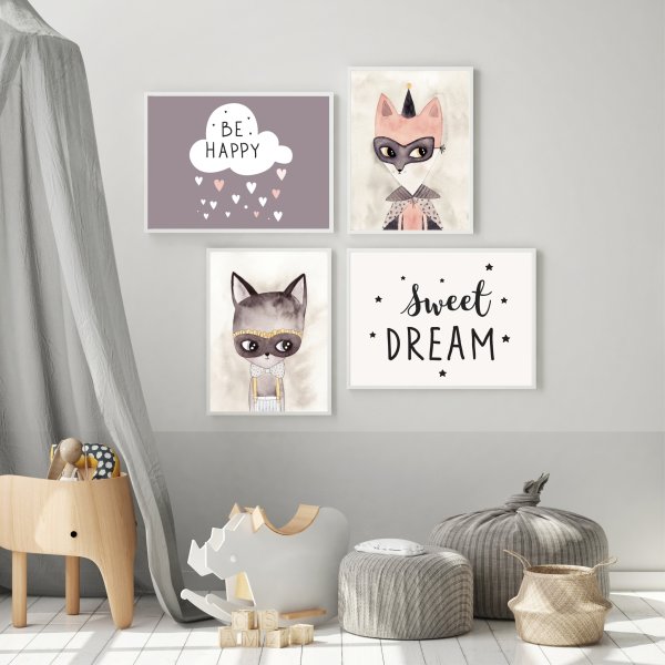 Постеры с котиками