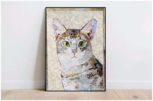 Календарь коты коллаж