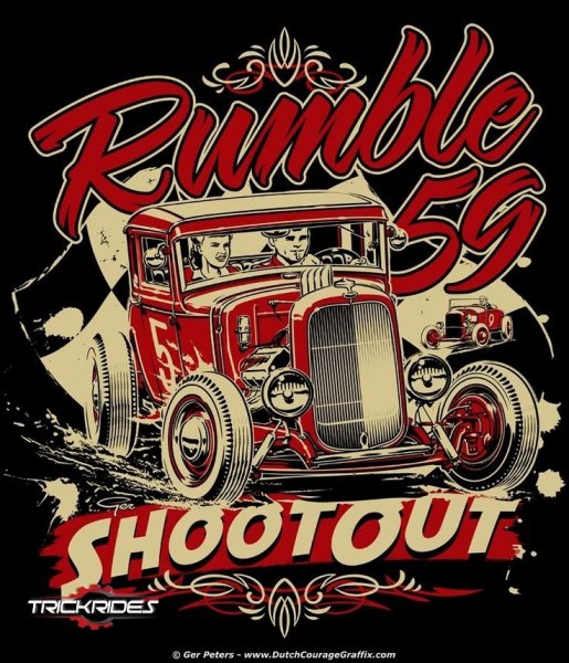 Постеры в гаражном стиле