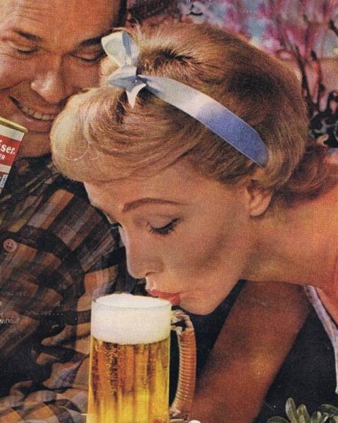 Ретро реклама пива