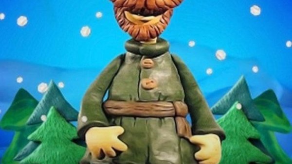 Дед из мультика Пластилиновая ворона