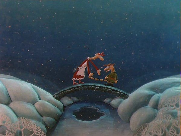 Падал прошлогодний снег мультфильм