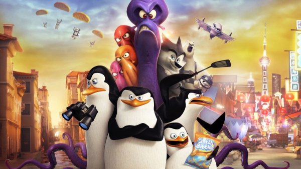 Penguins of Madagascar (2014) poster