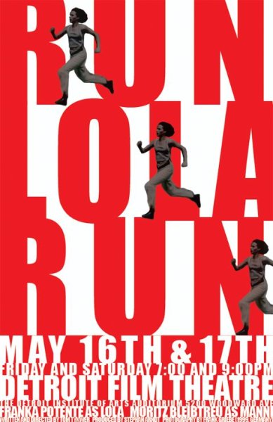 Беги Лола беги Постер