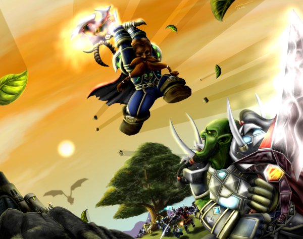 Ворлд оф варкрафт Постер