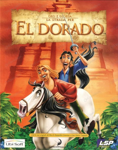 2000. Дорога на Эльдорадо - the Road to el Dorado Постер