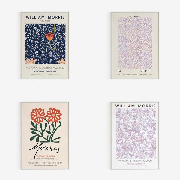 Постер Вильям Моррис 50 70