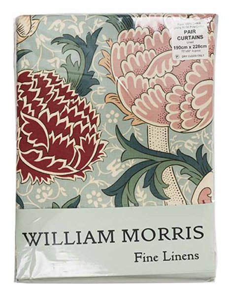 Ткань Моррис гранат