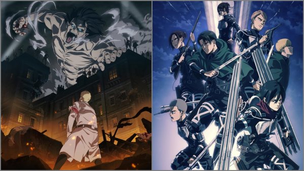 Атака титанов финал обложка