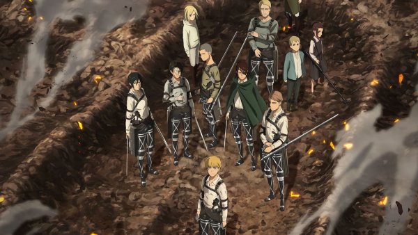 Атака титанов Эрен 4 сезон