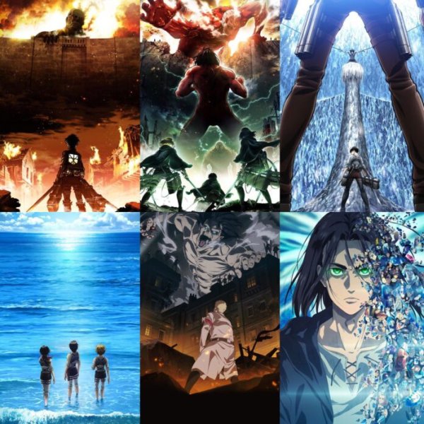 Атака титанов 2 сезон обложка