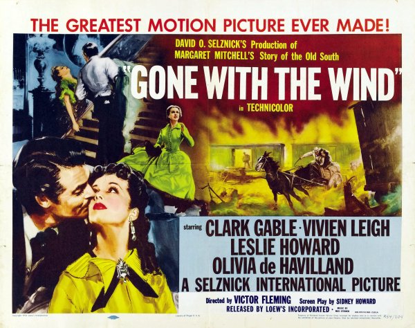 Gone with the Wind 1939 Постер