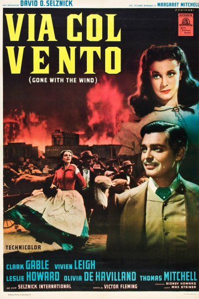 Фильм gone with the Wind 1939