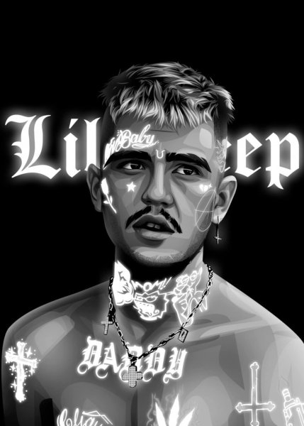 Лил пип коллаж