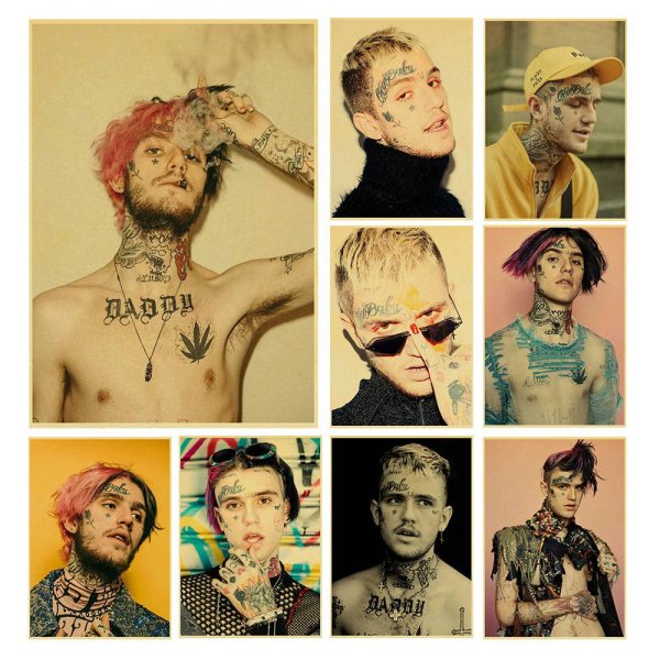 Lil Peep коллаж