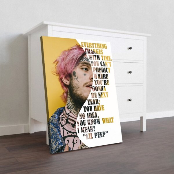 Морти арт Lil Peep