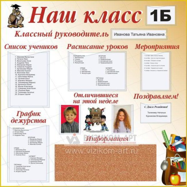 Коллаж наш дружный класс