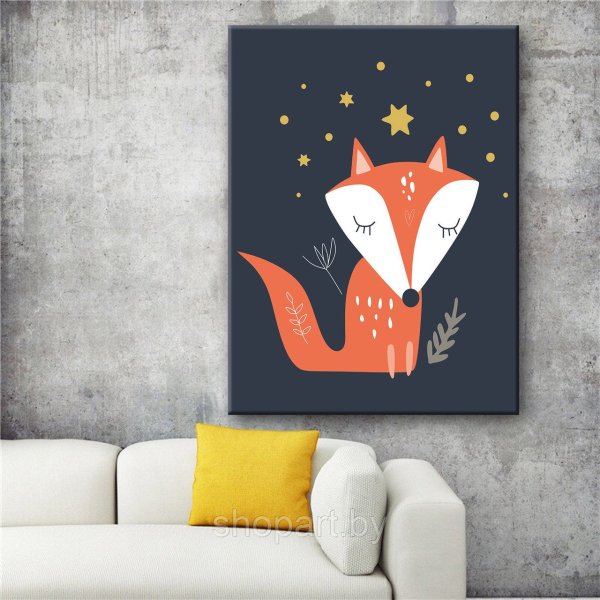 Постеры в интерьере детской