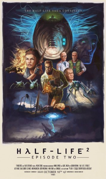 Half Life плакаты