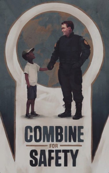 Плакаты Альянса half Life 2