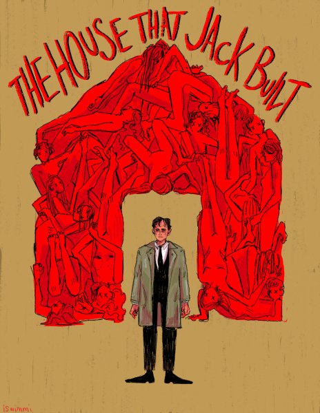 Дом который построил Джек фильм 2018 Постер