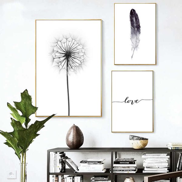 Модульная абстракция для скандинавского интерьера