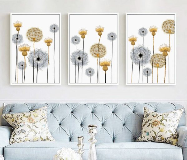 Постер одуванчики икеа