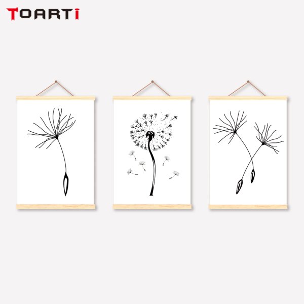 Одуванчик в скандинавском стиле