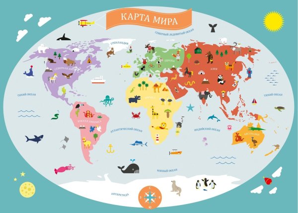Карта мира