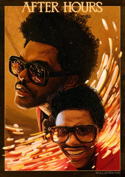 The Weeknd плакат