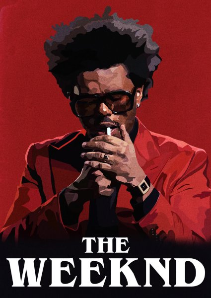 The Weeknd плакат