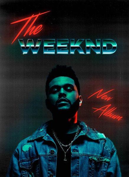 The Weeknd плакат