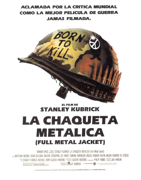 Full Metal Jacket 1987 poster