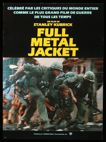 Full.Metal.Jacket.1987 Постер