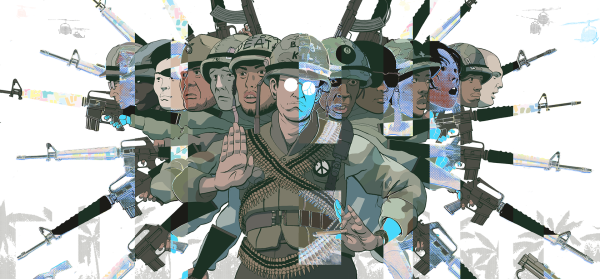 Постер фильм цельнометаллическая оболочка ("Full Metal Jacket