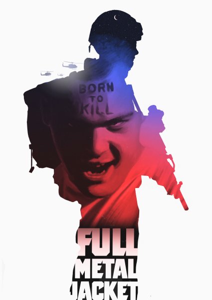 Цельнометаллическая оболочка 1987 Постер