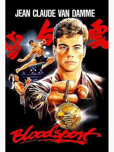 Bloodsport, 1988 Постер