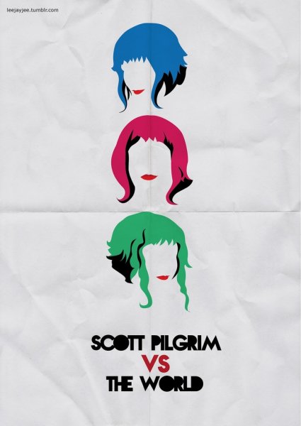 Scott Pilgrim vs the World Постер
